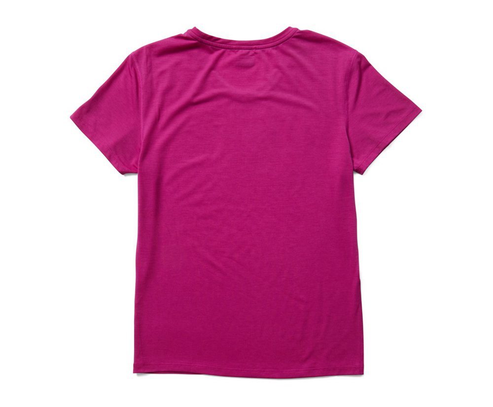 Merrell Kort Ærme Dame - Tencel™ Tee - Lyserød - ABG301879
